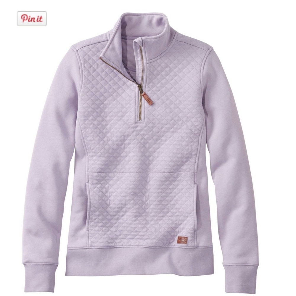 Women's Quilted Quarter-Zip Pullover